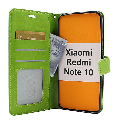 billigamobilskydd.se Crazy Horse Lompakko Xiaomi Redmi Note 10