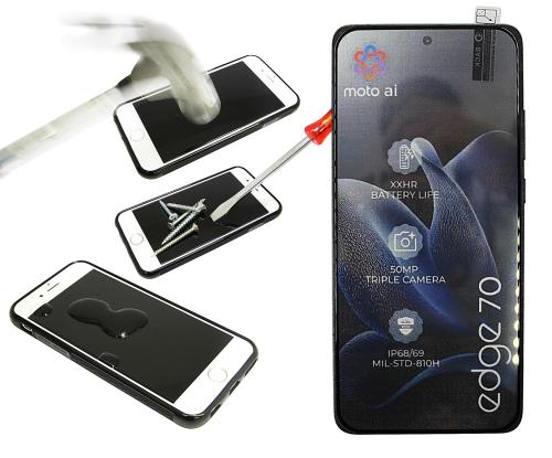 billigamobilskydd.se Full Frame Karkaistusta Lasista Motorola Edge 70