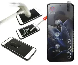 billigamobilskydd.se Full Frame Karkaistusta Lasista Motorola Edge 70