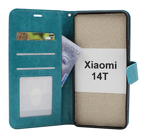 billigamobilskydd.se Crazy Horse Xiaomi 14T 5G Puhelimen Kuoret