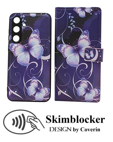 Coverin Skimblocker Samsung Galaxy S24 FE Magneetti Puhelimen Kuoret Design