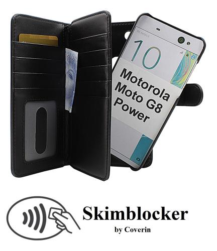 Coverin Skimblocker XL Magnet Wallet Motorola Moto G8 Power