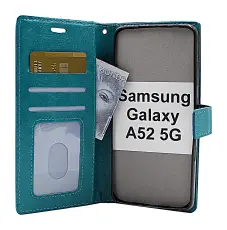 Coverin Crazy Horse Lompakko Samsung Galaxy A52 / A52 5G / A52s 5G