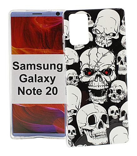 billigamobilskydd.se TPU-Designkotelo Samsung Galaxy Note 20 5G (N981B/DS)