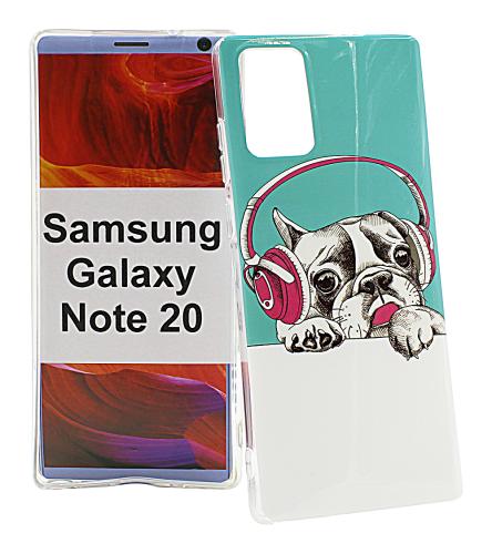 billigamobilskydd.se TPU-Designkotelo Samsung Galaxy Note 20 5G (N981B/DS)