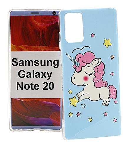 billigamobilskydd.se TPU-Designkotelo Samsung Galaxy Note 20 5G (N981B/DS)