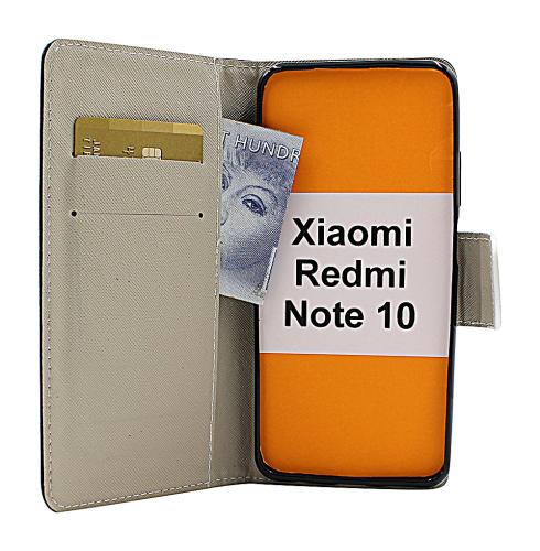 billigamobilskydd.se Kuviolompakko Xiaomi Redmi Note 10