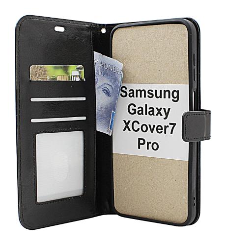billigamobilskydd.se Crazy Horse Lompakko Samsung Galaxy XCover7 Pro