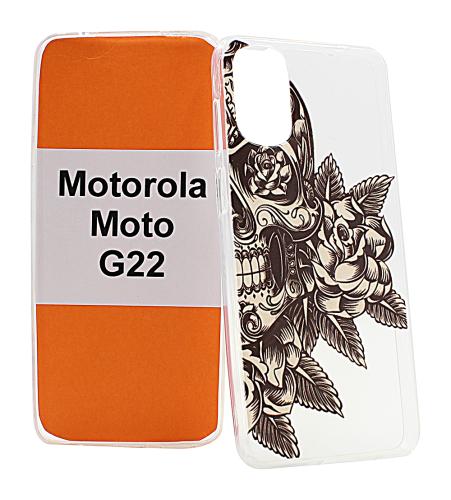 billigamobilskydd.se TPU-Designkotelo Motorola Moto G22