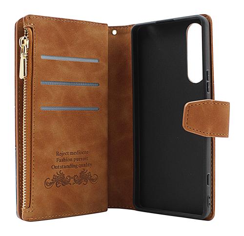 billigamobilskydd.se XL Standcase Luksuskotelo puhelimeen Sony Xperia 5 IV 5G