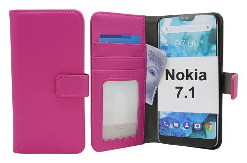 Coverin Skimblocker Magneettilompakko Nokia 7.1