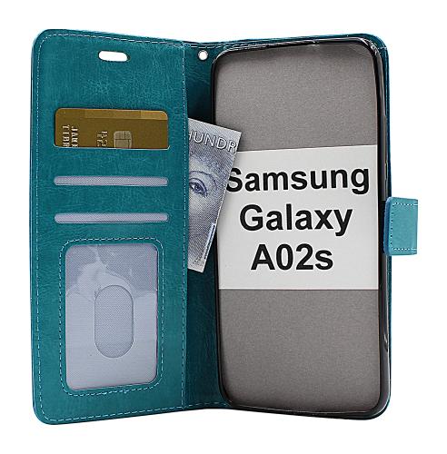 billigamobilskydd.se Crazy Horse Lompakko Samsung Galaxy A02s (A025G/DS)
