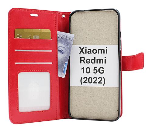 billigamobilskydd.se Crazy Horse Lompakko Xiaomi Redmi 10 5G (2022)