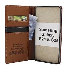 Coverin Samsung Galaxy S24 / S25 Premium Lompakkokotelo Slim