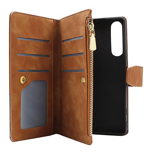 billigamobilskydd.se XL Standcase Luksuskotelo puhelimeen Sony Xperia 5 IV 5G