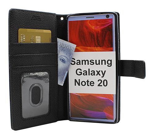 billigamobilskydd.se New Jalusta Lompakkokotelo Samsung Galaxy Note 20 5G (N981B/DS)