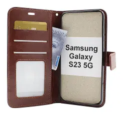 Coverin Crazy Horse Lompakko Samsung Galaxy S23 5G