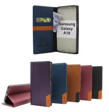 Coverin Samsung Galaxy A18 LTE Premium Lompakkokotelo Slim
