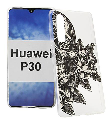 billigamobilskydd.se TPU-Designkotelo Huawei P30