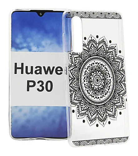 billigamobilskydd.se TPU-Designkotelo Huawei P30