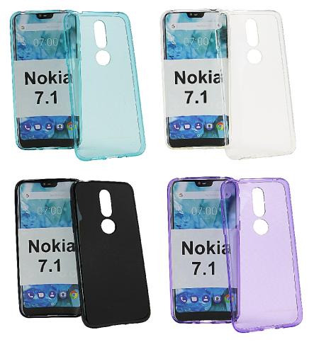 billigamobilskydd.se TPU-suojakuoret Nokia 7.1