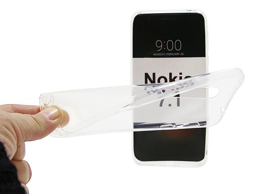 billigamobilskydd.se Ultra Thin TPU Kotelo Nokia 7.1