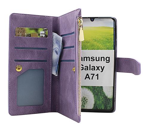 billigamobilskydd.se XL Standcase Luksuskotelo puhelimeen Samsung Galaxy A71 (A715F/DS)