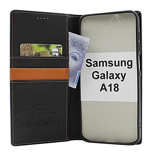 Coverin Samsung Galaxy A18 LTE Premium Lompakkokotelo Slim