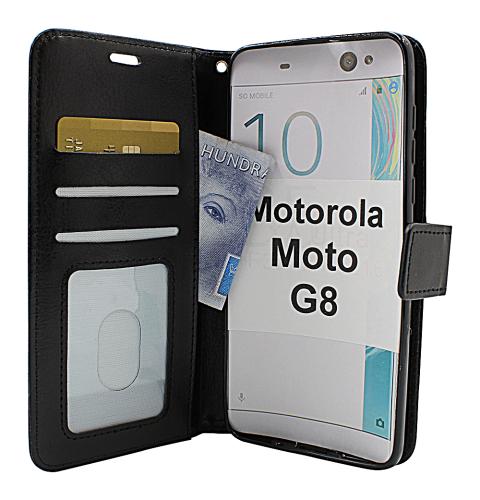billigamobilskydd.se Crazy Horse Lompakko Motorola Moto G8