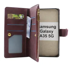 billigamobilskydd.se XL Standcase Luksuskotelo puhelimeen Samsung Galaxy A35 5G