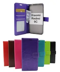 Coverin Crazy Horse Lompakko Xiaomi Redmi 9C