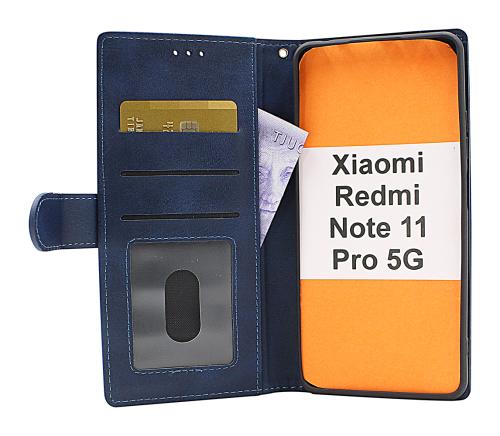 billigamobilskydd.se Zipper Standcase Wallet Xiaomi Redmi Note 11 Pro 5G