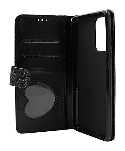 billigamobilskydd.se Standcase Glitter Wallet Samsung Galaxy A52 / A52 5G / A52s 5G