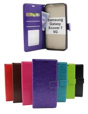 billigamobilskydd.se Crazy Horse Lompakko Samsung Galaxy Xcover7 5G (SM-G556B)