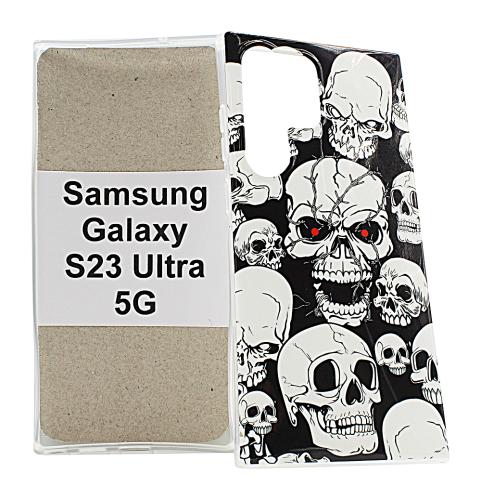 billigamobilskydd.se TPU-Designkotelo Samsung Galaxy S23 Ultra 5G