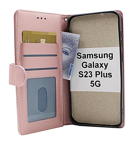 billigamobilskydd.se Zipper Standcase Wallet Samsung Galaxy S23 Plus 5G