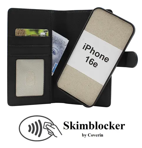 Coverin Skimblocker iPhone 16e Magneetti Puhelimen Kuoret