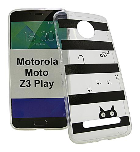 billigamobilskydd.se TPU-Designkotelo Motorola Moto Z3 Play