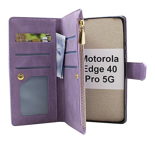 billigamobilskydd.se XL Standcase Luksuskotelo puhelimeen Motorola Edge 40 Pro 5G