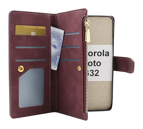 billigamobilskydd.se XL Standcase Luksuskotelo puhelimeen Motorola Moto G32