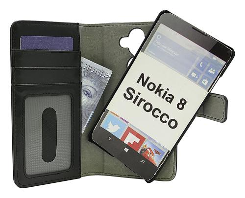 Coverin Skimblocker Magneettilompakko Nokia 8 Sirocco