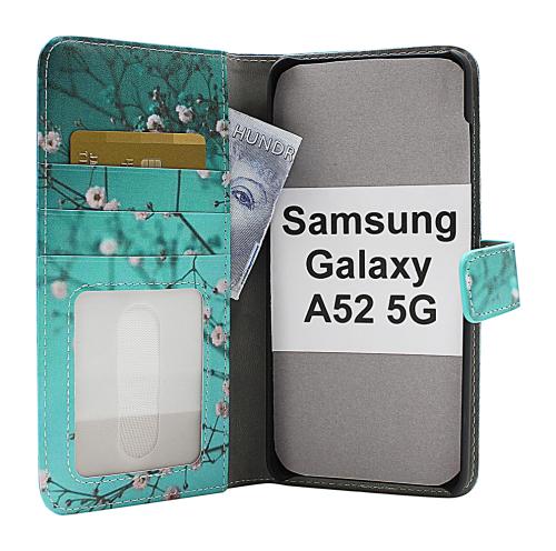 Coverin Skimblocker Design Magneettilompakko Samsung Galaxy A52 / A52 5G / A52s 5G