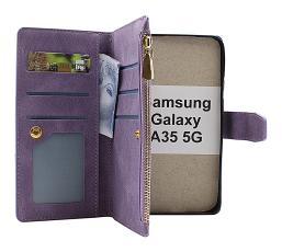 billigamobilskydd.se XL Standcase Luksuskotelo puhelimeen Samsung Galaxy A35 5G