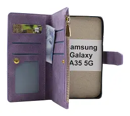 billigamobilskydd.se XL Standcase Luksuskotelo puhelimeen Samsung Galaxy A35 5G