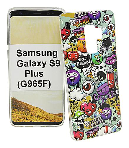 billigamobilskydd.se TPU-Designkotelo Samsung Galaxy S9 Plus (G965F)