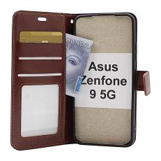billigamobilskydd.se Crazy Horse Lompakko Asus Zenfone 9 5G
