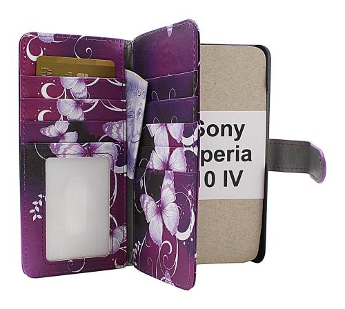 Coverin Skimblocker XL Magnet Designwallet Sony Xperia 10 IV 5G (XQ-CC54)