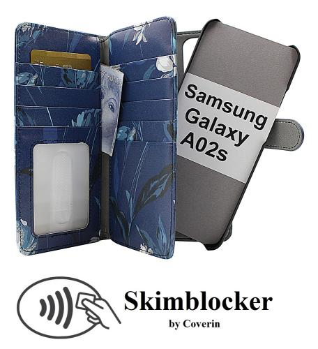 Coverin Skimblocker XL Magnet Designwallet Samsung Galaxy A02s