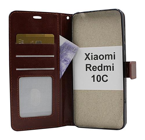 billigamobilskydd.se Crazy Horse Lompakko Xiaomi Redmi 10C