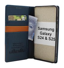 billigamobilskydd.se Samsung Galaxy S24 / S25 Premium Lompakkokotelo Slim
